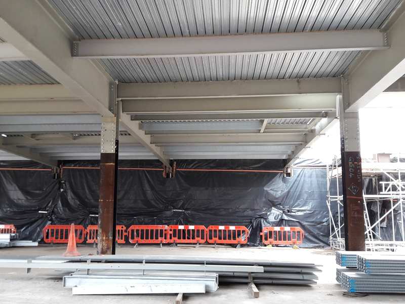 Structural alterations to new builds, including fit-out design and support - 2